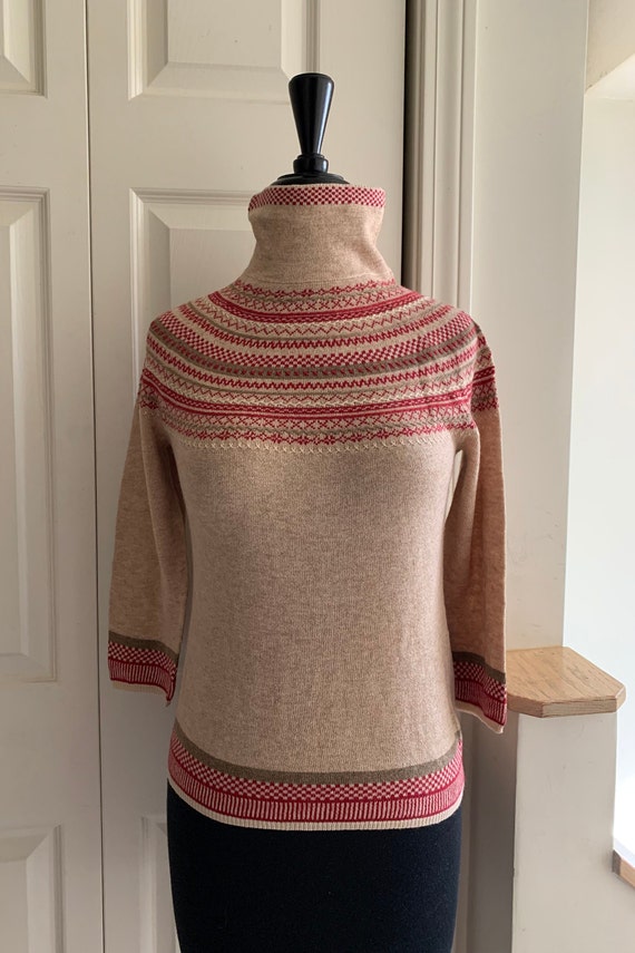 Fair Isle J. Jill Sweater