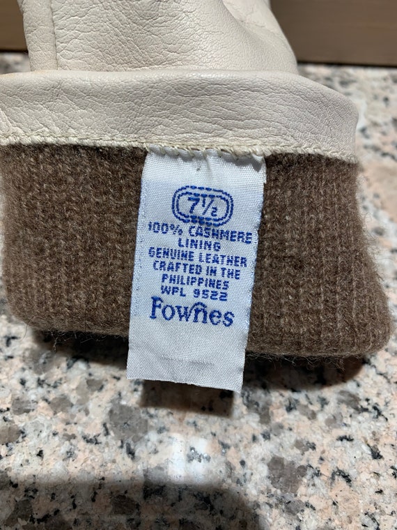 Vintage Fownes Gloves - image 2