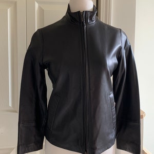 Eddie Bauer Leather Jacket - Etsy