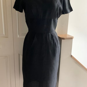 1950s Silk Shantung Cocktail Dress