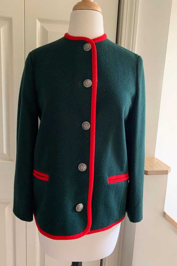 Vintage New England Mackintosh Loden-style Jacket