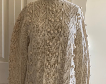 Vintage Orvis Aran-style Sweater