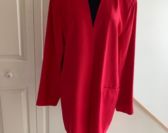Vintage 3/4 Openfront Silk Coat