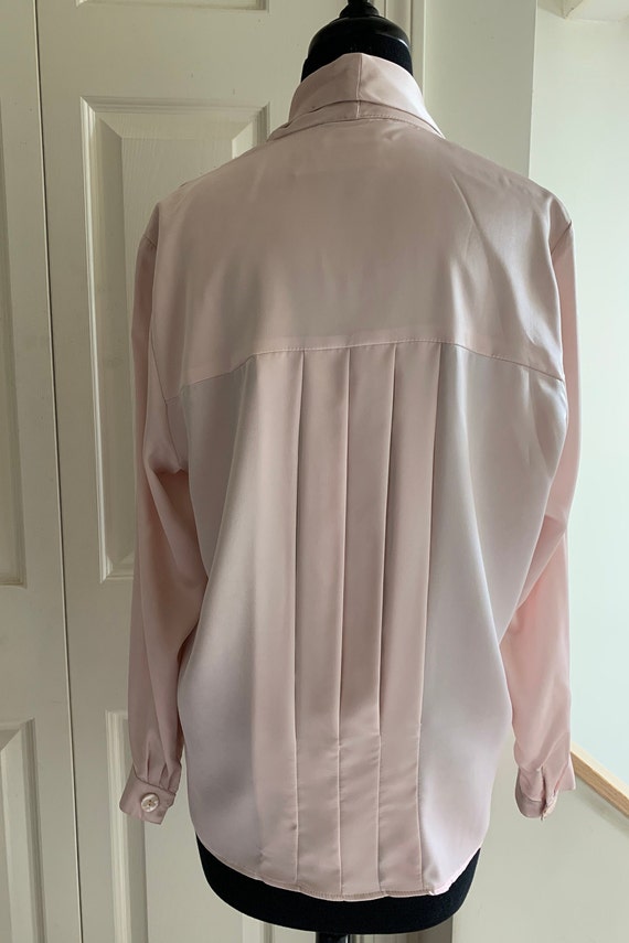 Vintage Bonnie & Norma Silk Charmeuse Blouse - image 2