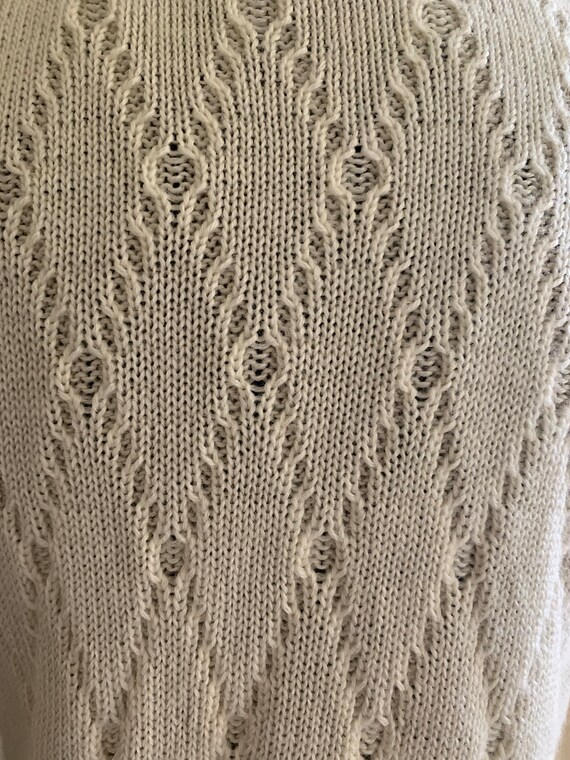 Vintage Talbots Diamond Pattern Turtleneck Sweater - image 4