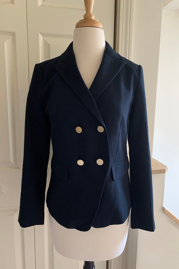 Loft Double-Breasted Blazer