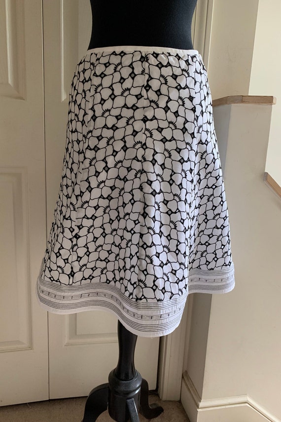 Ann Taylor Embroidered Eyelet Skirt