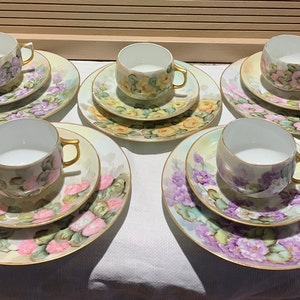 Vintage Hand-Painted Tea Set, plus complimentary gift