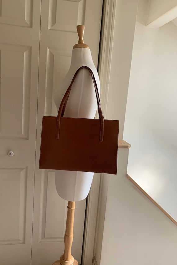 Ann Taylor Pebble-Grain Bag