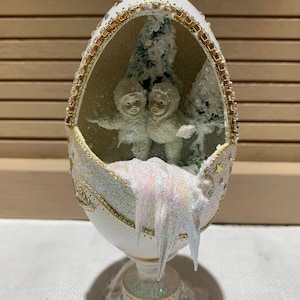 Vintage Egg Sculpture #3