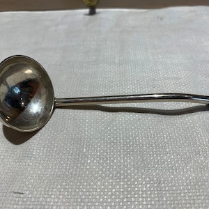Antique Sterling Cream Ladle