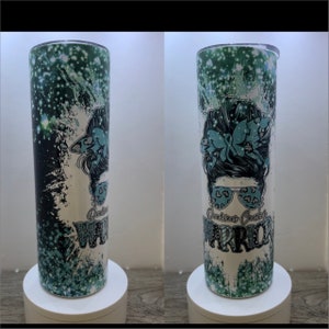 20oz or 30oz Ovarian Cancer Warrior Sublimation Tumbler