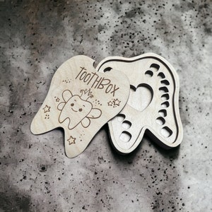 Tooth Fairy Door Hanger and Tooth Box