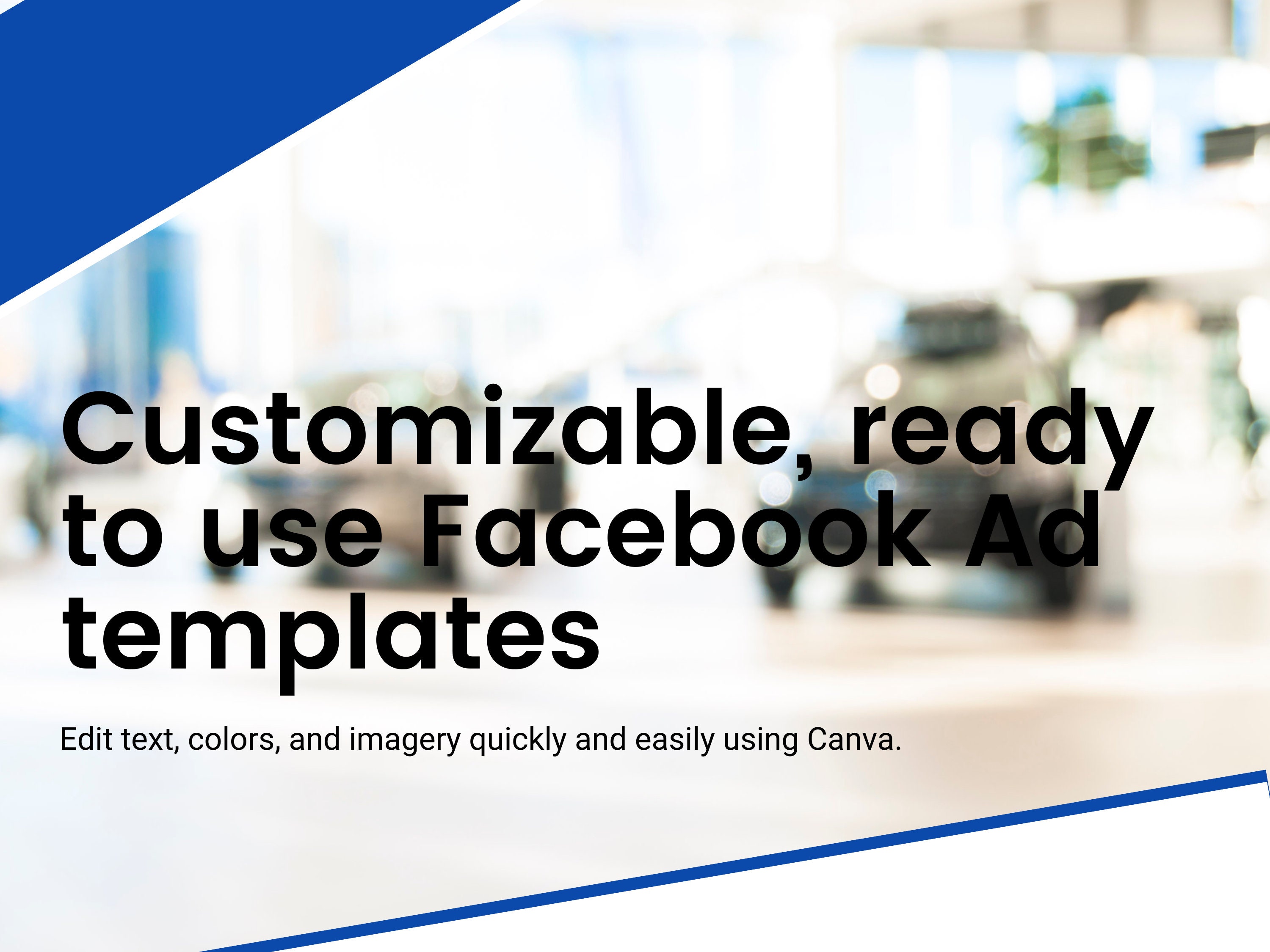 Automotive Facebook Posts Examples Automotive Facebook Ad Canva Templates - Etsy