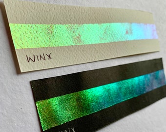 Winx - Intense Colorshift Handmade Watercolor Paint - Chameleon Watercolor