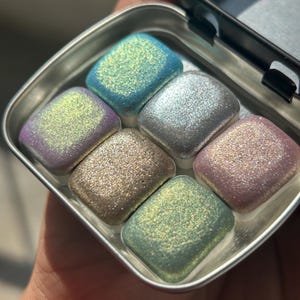 SHIMMER 水彩絵の具 アーティストグレードの水彩絵の具セット キラキラ輝く水彩絵の具セット アーティストへのギフトアイデア 誕生日プレゼントアイデア OJ