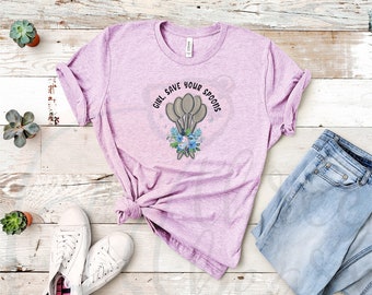 Girl Save Your Spoons Shirt, Mental Health T-Shirt, Funny Sarcastic Spoonie Graphic Tee, Gift for Partner Friend Sibling Parent