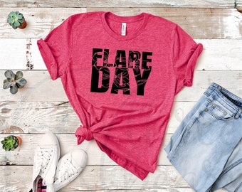 Flare Day Chronic Illness Shirt, Mental Health T-Shirt, Chronic Pain Graphic Tee, Gift for Partner Friend Sibling Parent
