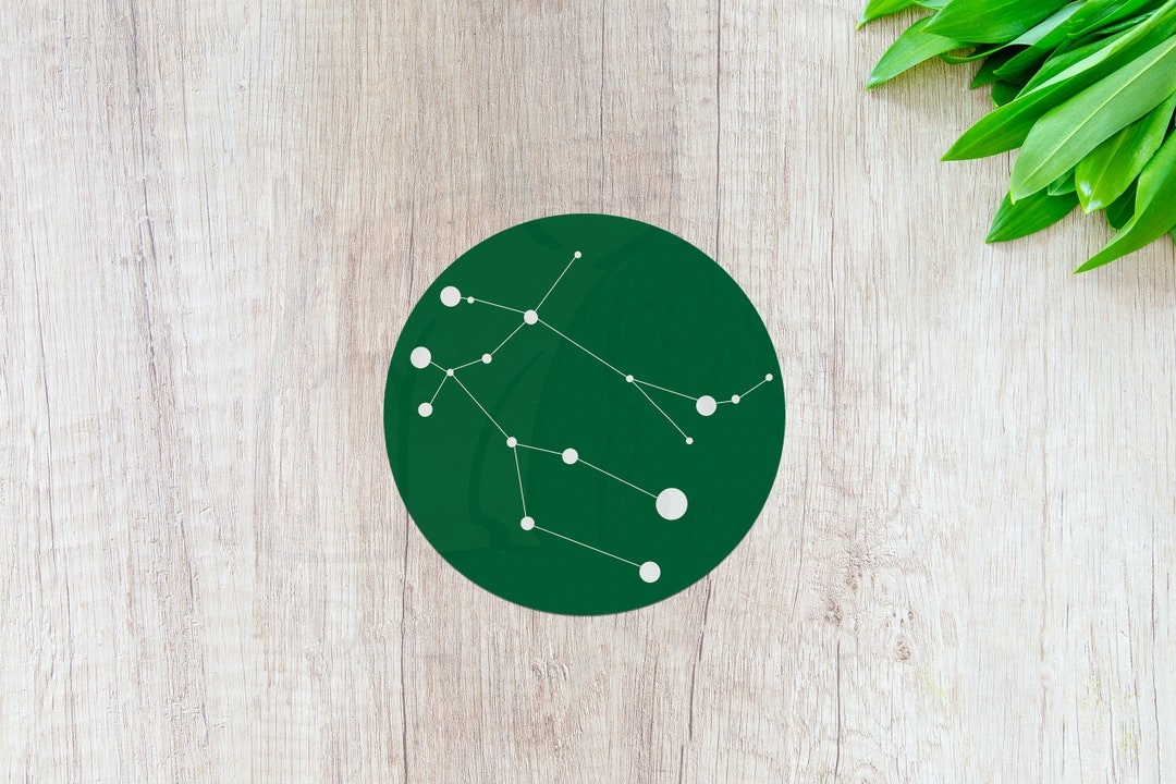 Zodiac Constellation Waterproof Sticker, Zodiac Vinyl Stickers ...