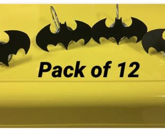 Batman Shower Curtain Etsy Batman Shower Curtain Etsy