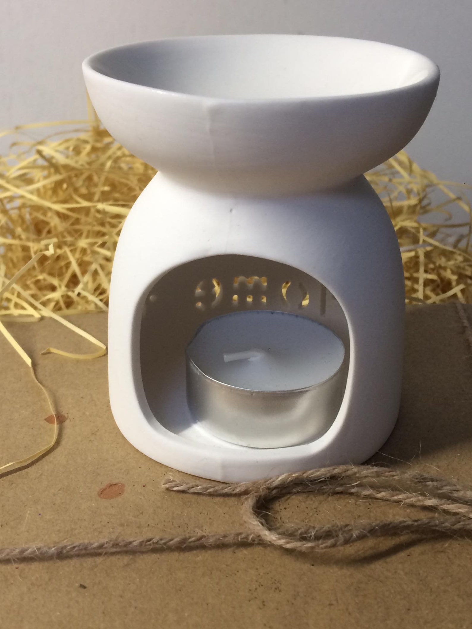 WAX MELT BURNER Essential oil burner Burner Ceramic Wax Etsy