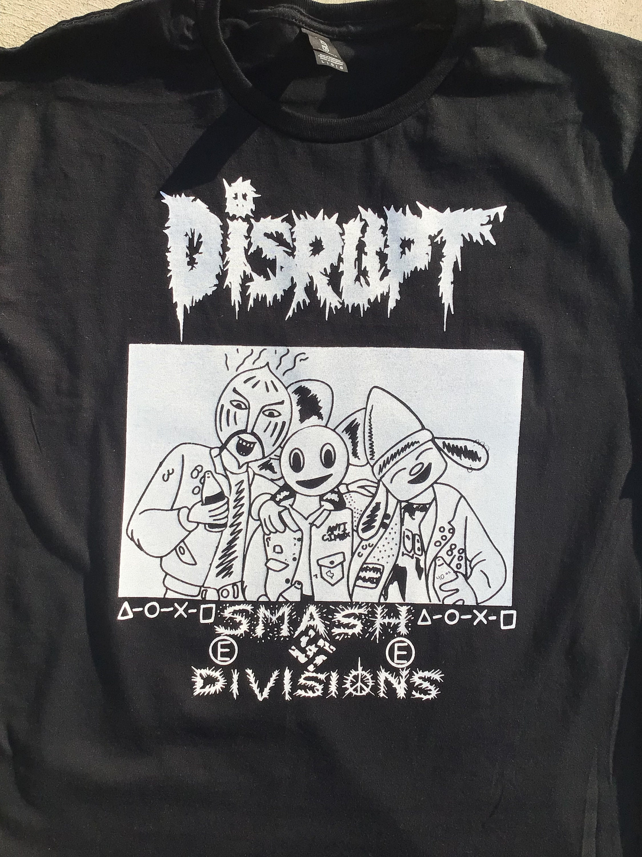 Disrupt Smash Divisions (parappa the Rapper) T. Shirt - Etsy