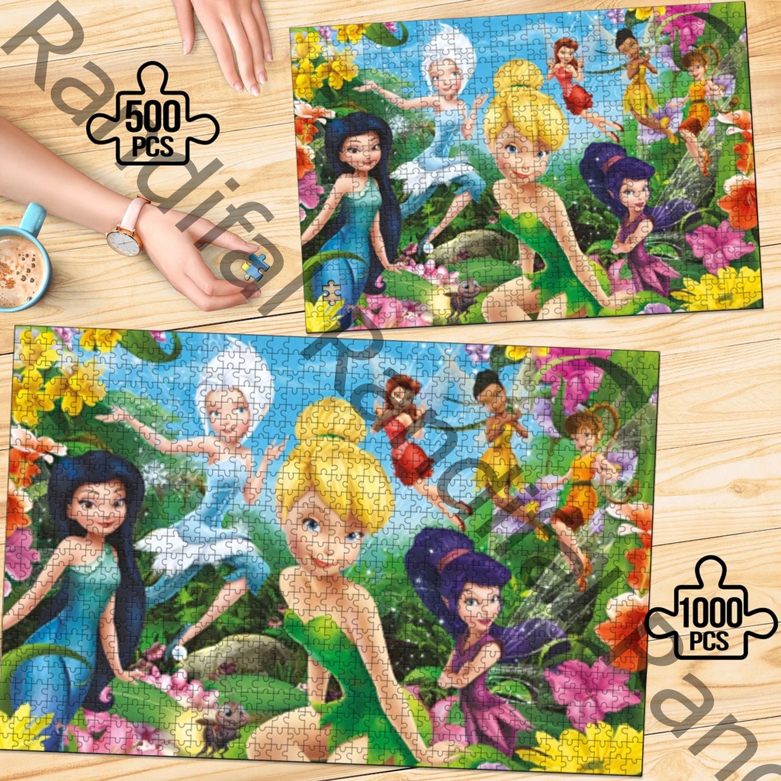 Disney Tinker Bell Jigsaw Puzzle Tinker Bell Disney Jigsaw Etsy