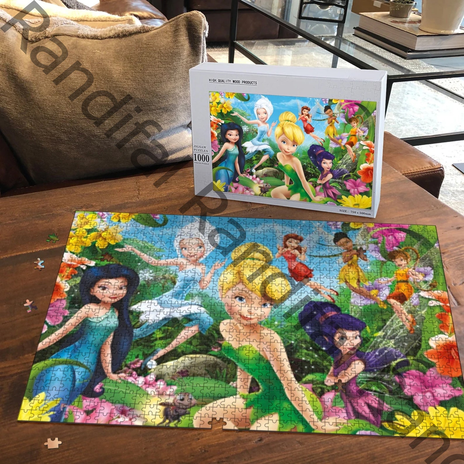 Disney Tinker Bell Jigsaw Puzzle Tinker Bell Disney Jigsaw Etsy