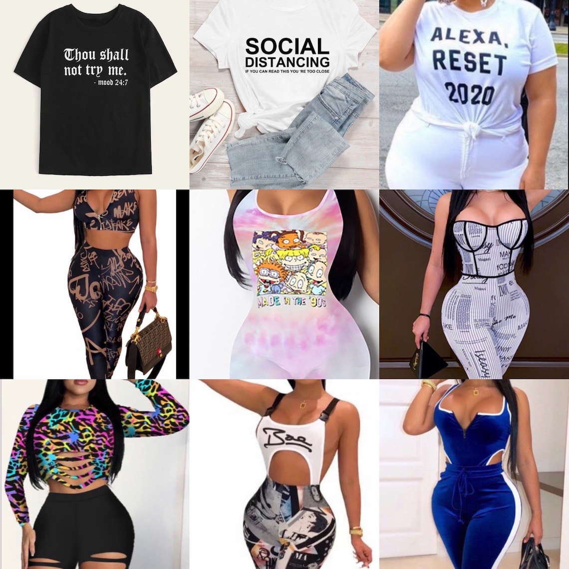 Mystery Box Women Styles Clothing Etsy