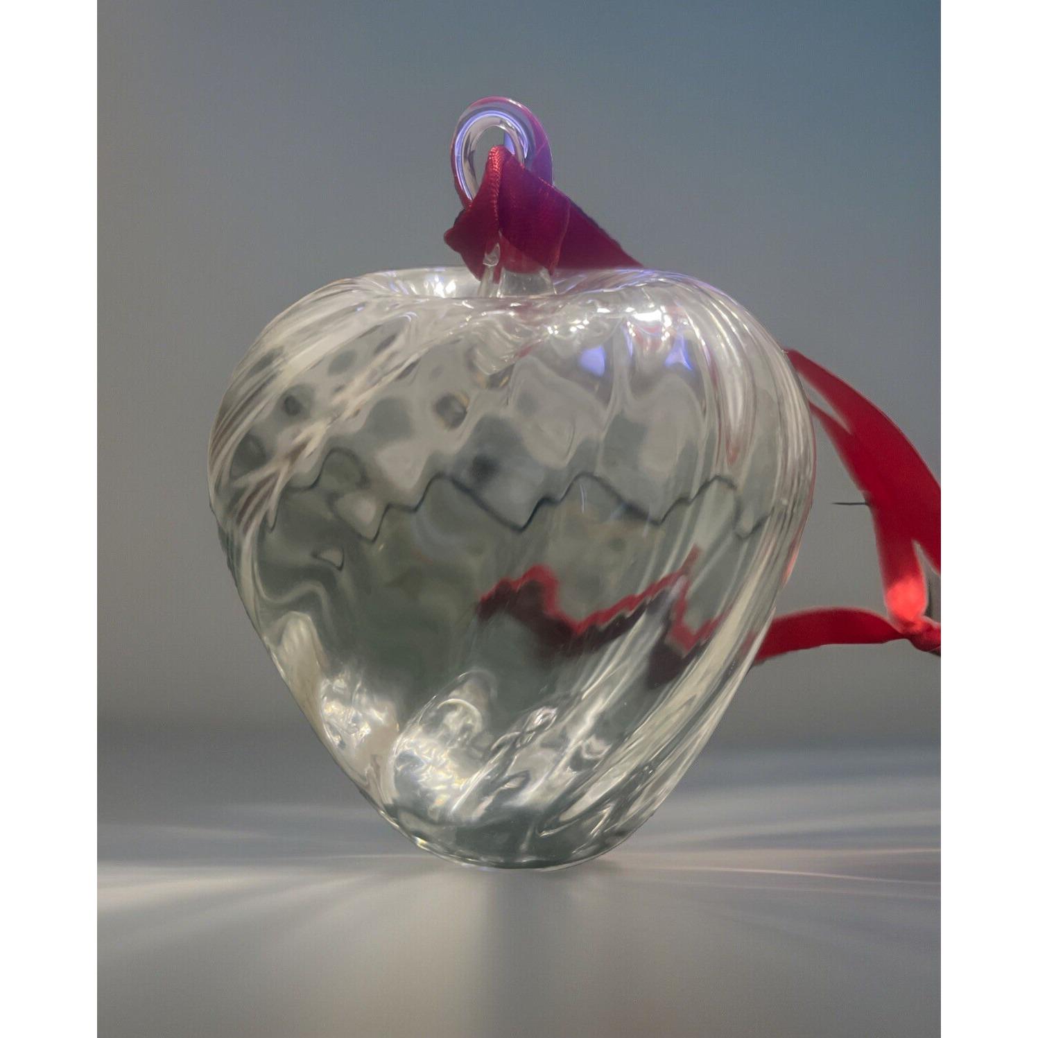 Steuben Glass Apple - Etsy