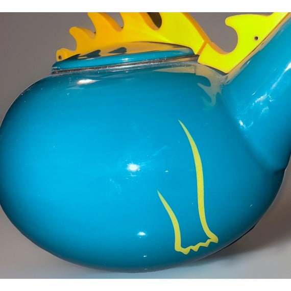Théière Bouilloire Copco Puff Le Dragon Magique – Vintage, Verte, 2,1 L