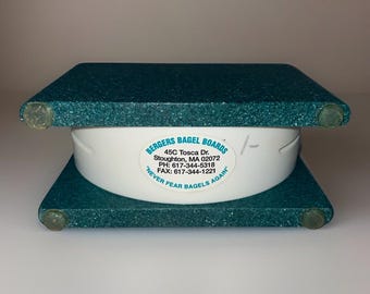 ¡RARO! Cortador de bagels Bergers Bagel Boards Vintage Retro 1960-1970