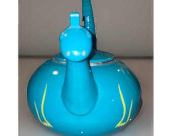 Théière Bouilloire Ancienne Copco - Puff Le Dragon Magique - 2,1 L - Vert - Rare