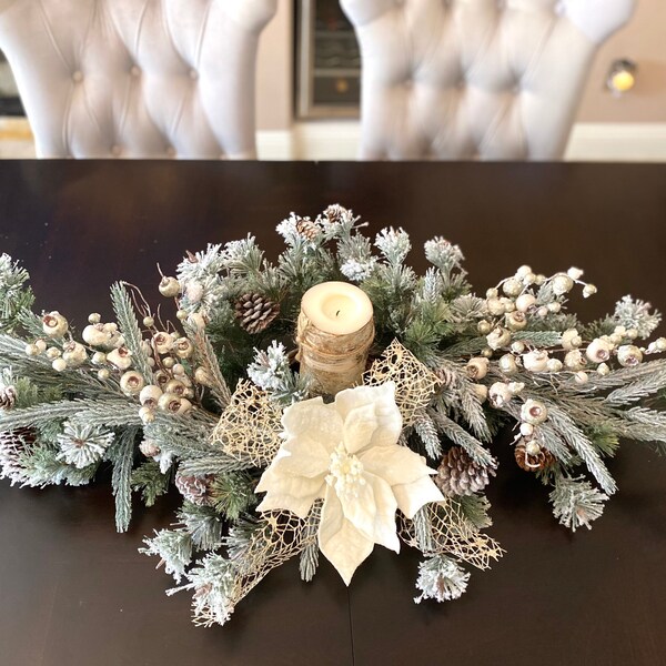 Christmas Centerpieces for Dining Table Etsy