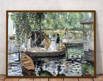 La Promenade (1870) by Pierre-auguste Renoir - ART PRINT - Etsy