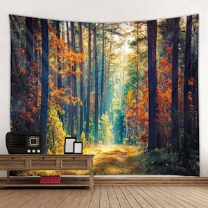 Skogsgobeläng Väggbonad Naturgobelänger