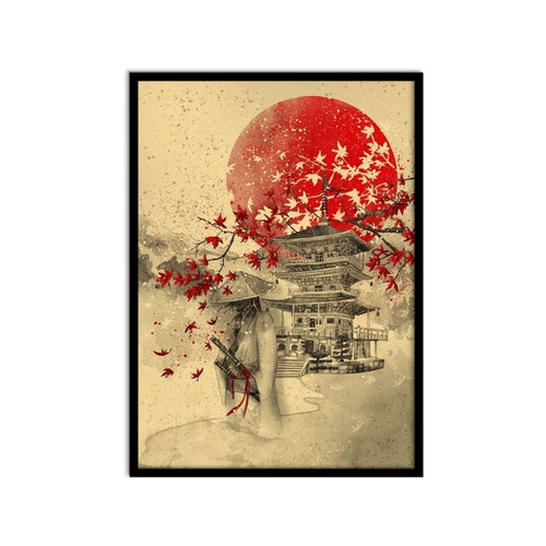 Japan Poster Japanese Poster Japanese Art Posters Prints Etsy