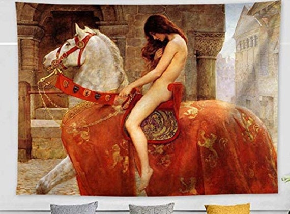Lady godiva tapestry deals