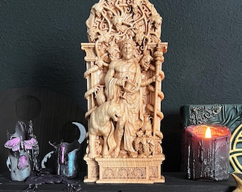 Dionysusbeeld | Grieks godsbeeldje | Heidens altaardecor