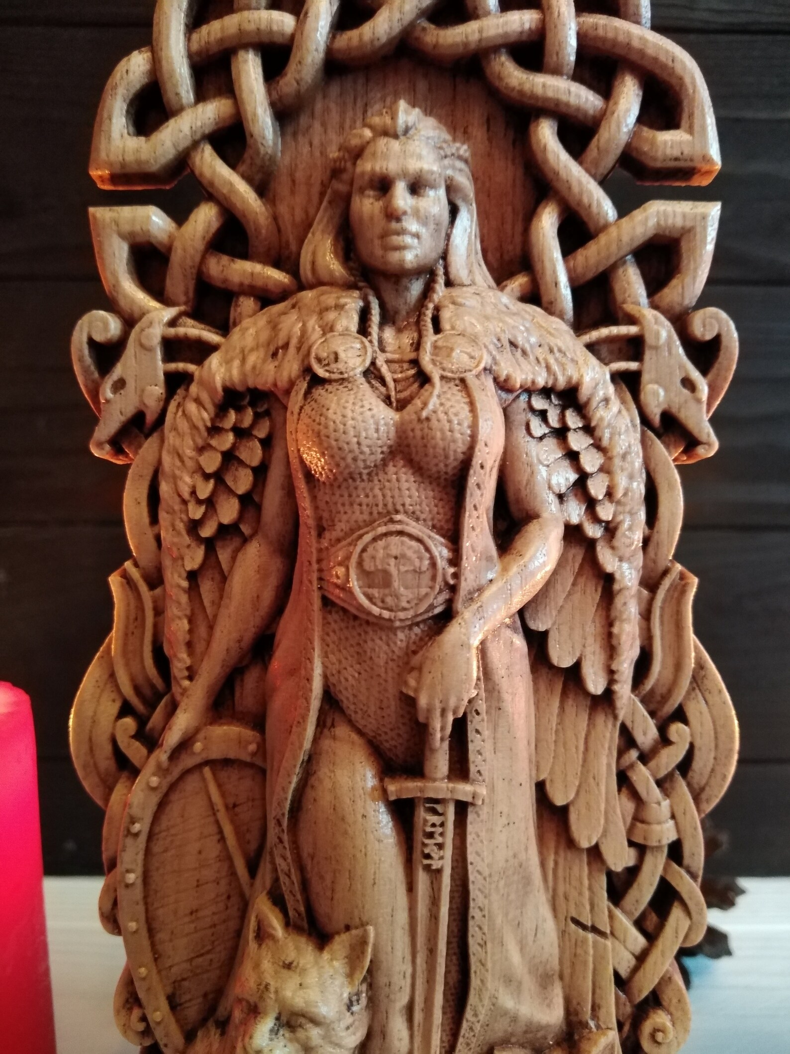 Freya Freyja Statue God Viking Pagan Paganism God Altar Etsy