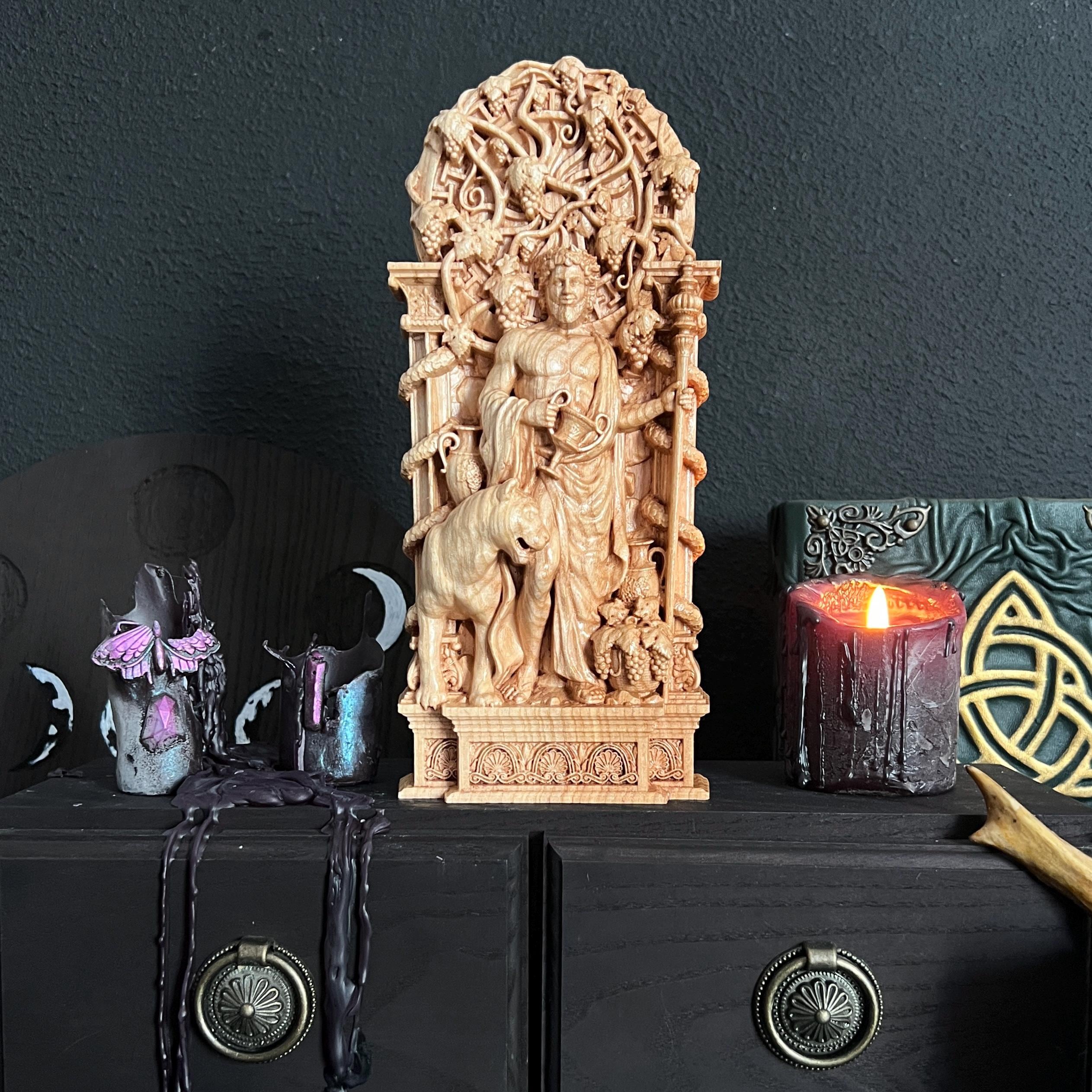 人物座像　テオティワカン　箱付き ディオニュソスの彫刻 - Etsy 日本