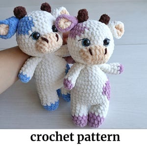 COW crochet pattern (in English) -