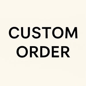 Custom Order. Personalized Plush Toy. Made to Order