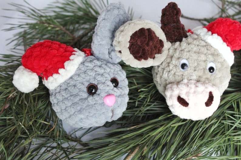 Bunny Christmas Ornament Christmas Tree Ornament Rabbit Decoration Gift