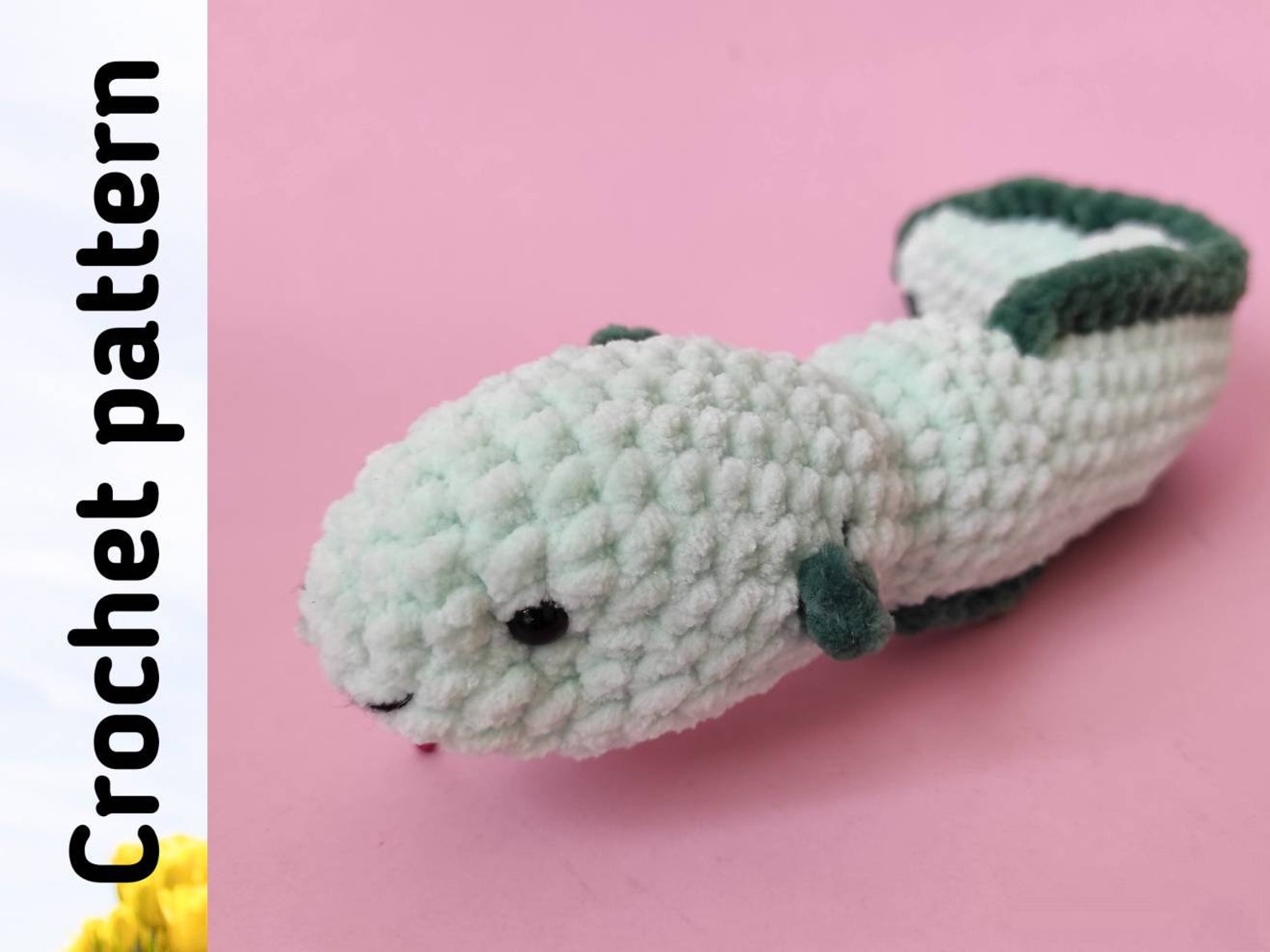 Crochet Pattern Amigurumi Eel Crochet Pattern Pdf Etsy