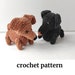 see more listings in the Crochet pattern section