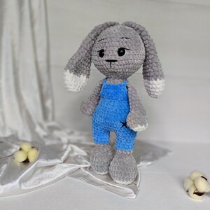 Bunny stuffed animal - clothes rabbit for baby