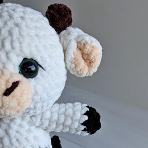 Plush Cow Crochet Kit with Pattern and Materials, Beginner Friendly DIY Toy for Cozy Craft Evenings image 18