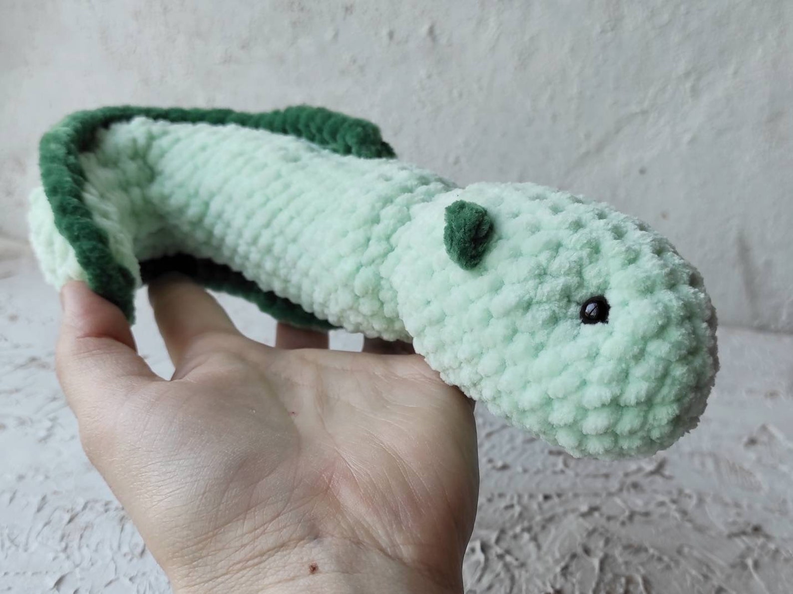 Eel Plush stuffed Animal Eel Crochet Toys Toddler Toys Etsy