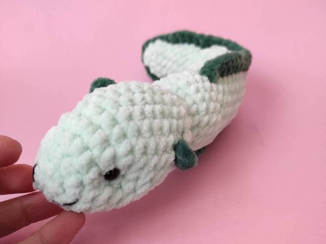 Eel Plush stuffed Animal Eel Crochet Toys Toddler Toys Etsy